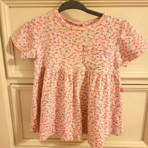 💥3/$24 Vintage McKids Floral‎ Pink Dress